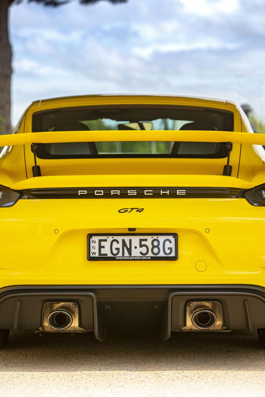 Детали экстерьера Porsche 718 Cayman GT4 (982C) 2020 года  (AU) (фото 40 из 40)